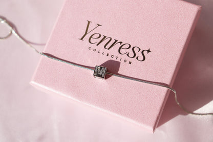 Cube Letter Necklace