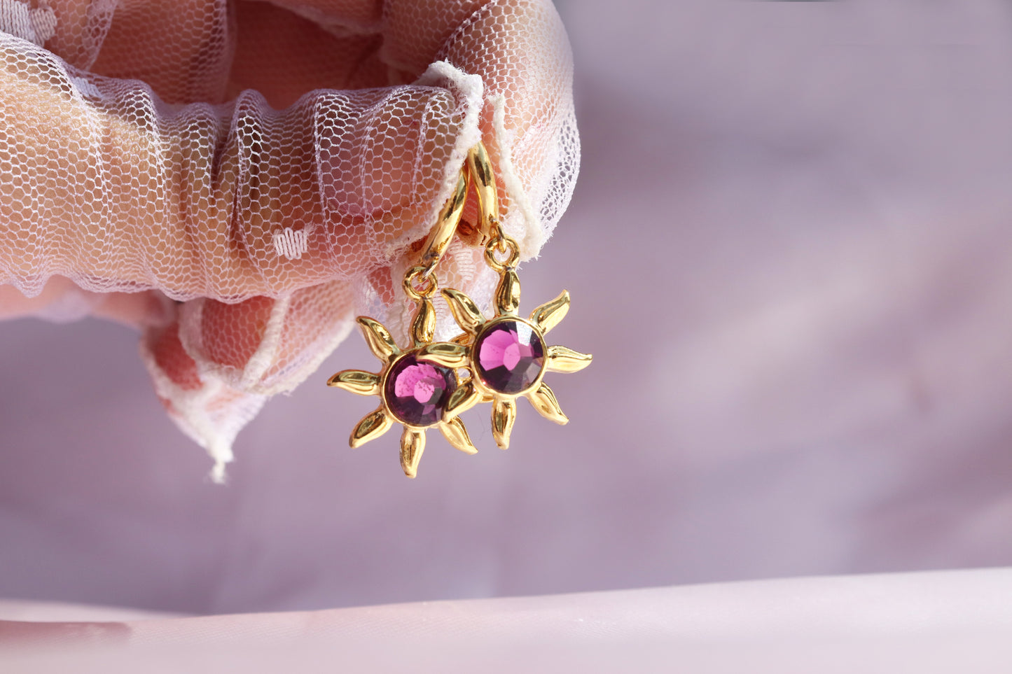 Rapunzel Sun Earrings