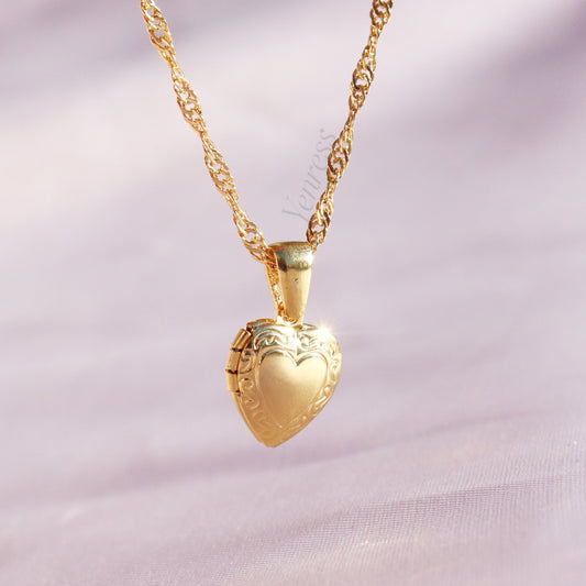 Nutcracker Princess Clara Heart Locket Necklace