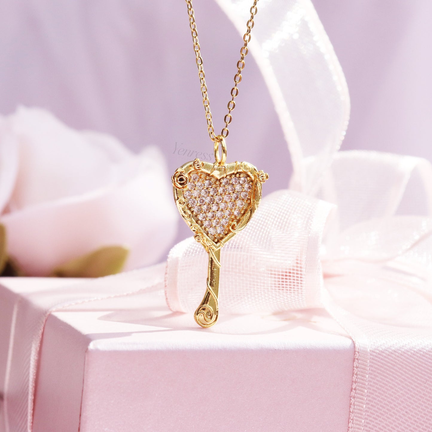 Melody's Mirror Necklace