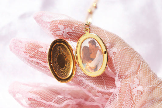 Oval Locket Necklace