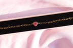 Pink Heart Bracelet