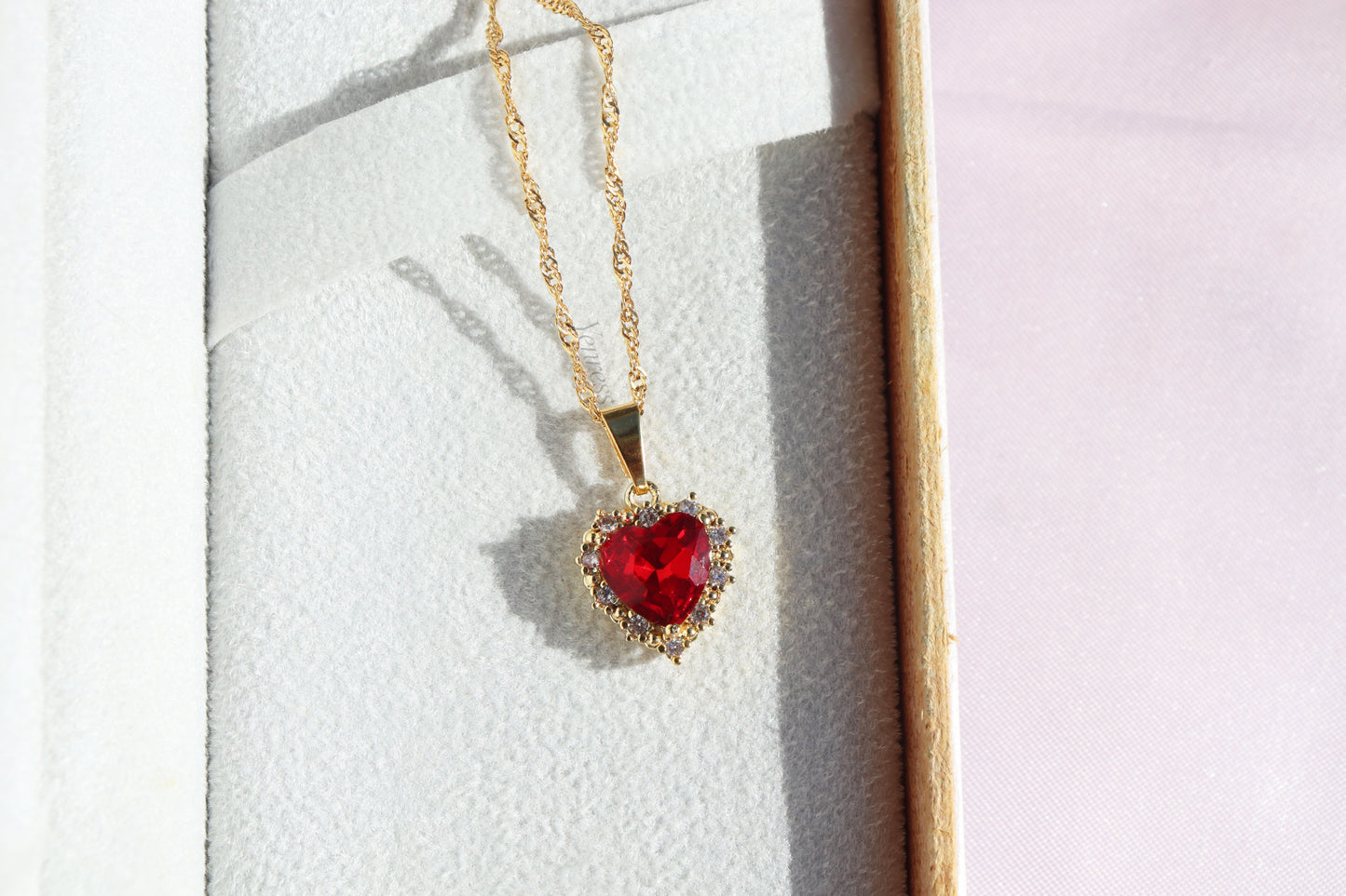 Red Heart Necklace