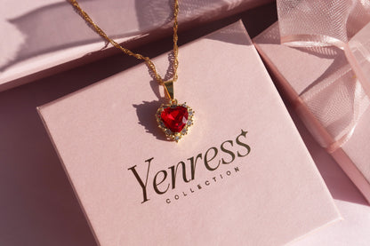 Red Heart Necklace