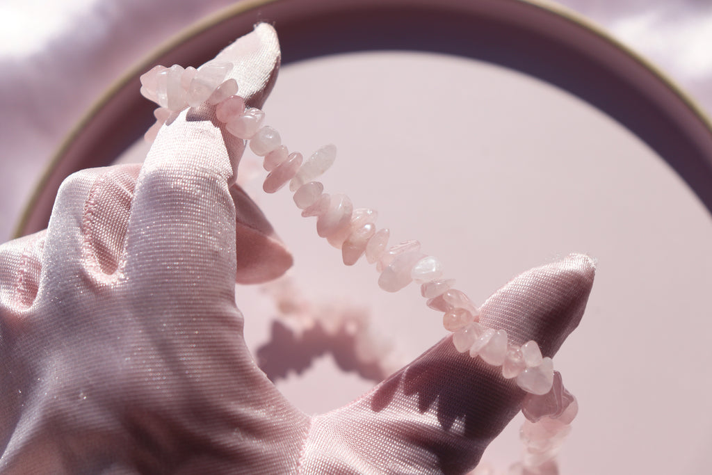 Rose Quartz Healing Necklace