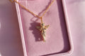 Cherub Necklace | Baby Angel Pendant
