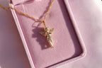 Cherub Necklace | Baby Angel Pendant