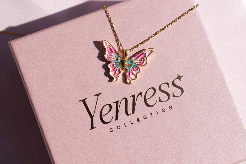 Elina Fairy and Mermaid Necklace Set