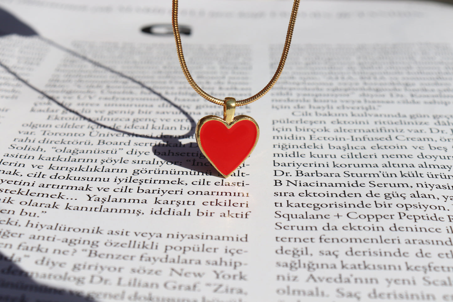 Red Heart Necklace