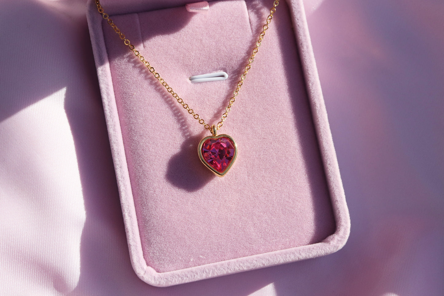 Princess and the Pauper Heart Necklace