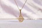 Tennis Racket Necklace