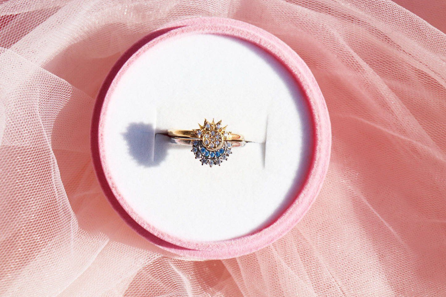 Sun & Moon Ring (2 pcs)