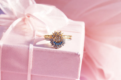 Sun & Moon Ring (2 pcs)