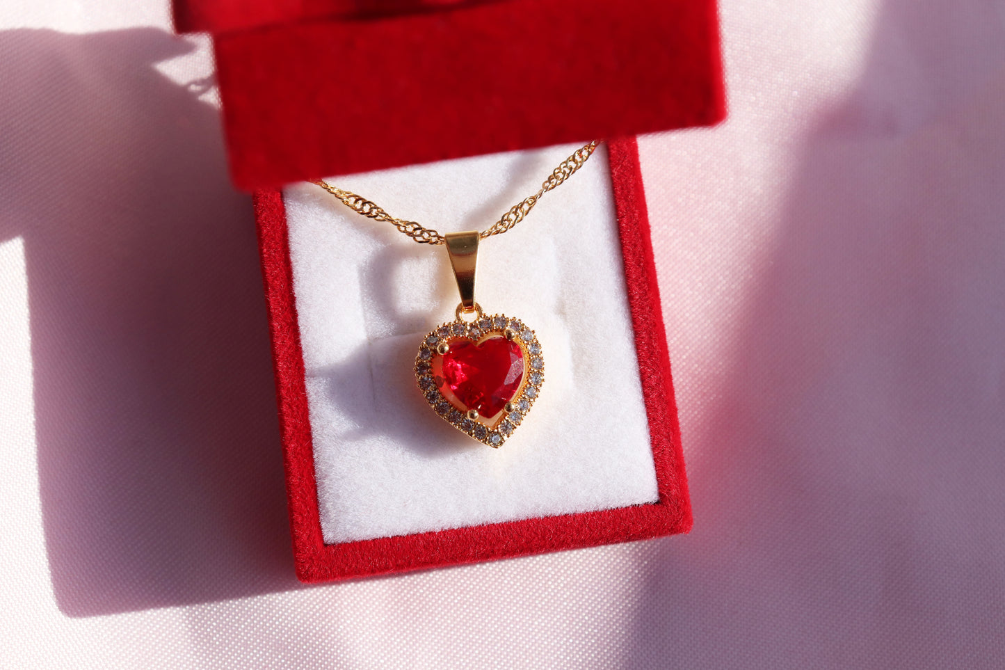 Red Heart Necklace