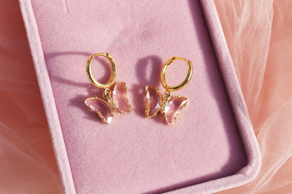 Princess and the Pauper Butterfly Earrings