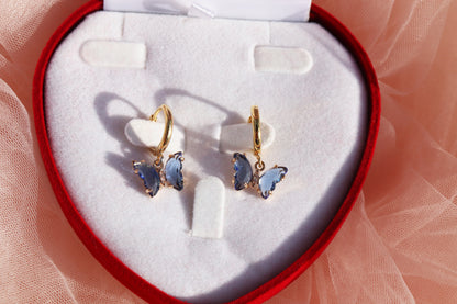 Princess and the Pauper Butterfly Earrings