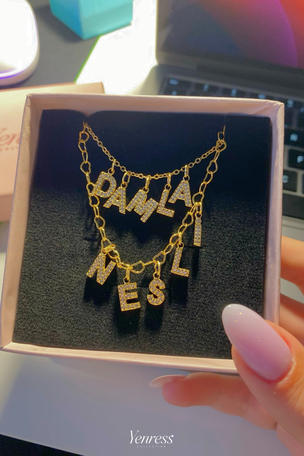 Custom Text Necklace