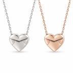Love Letter 925 Sterling Silver Necklace (Engravable)