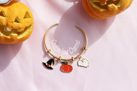 Halloween Charm Bracelet (Customizable)