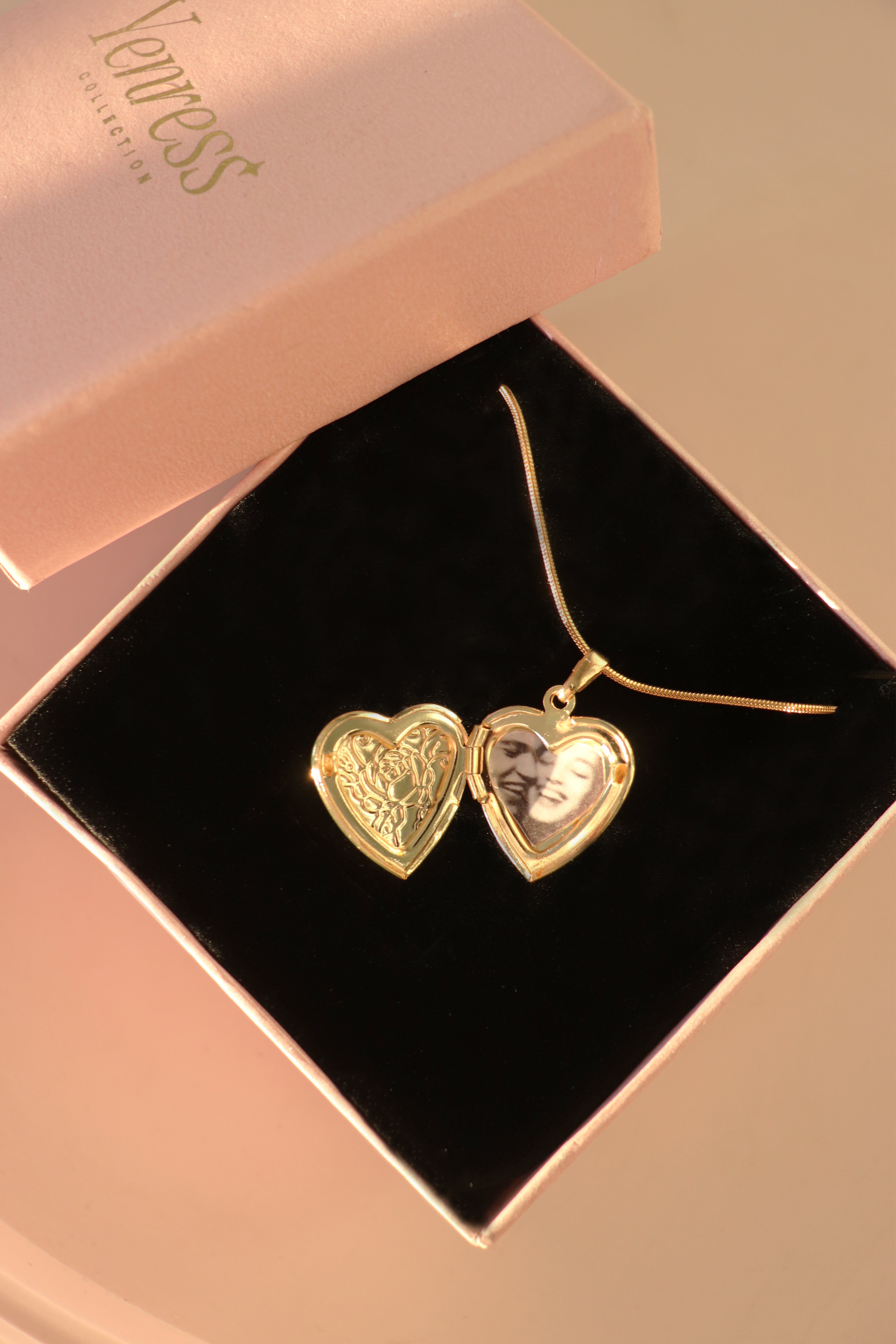 Rose Locket Necklace