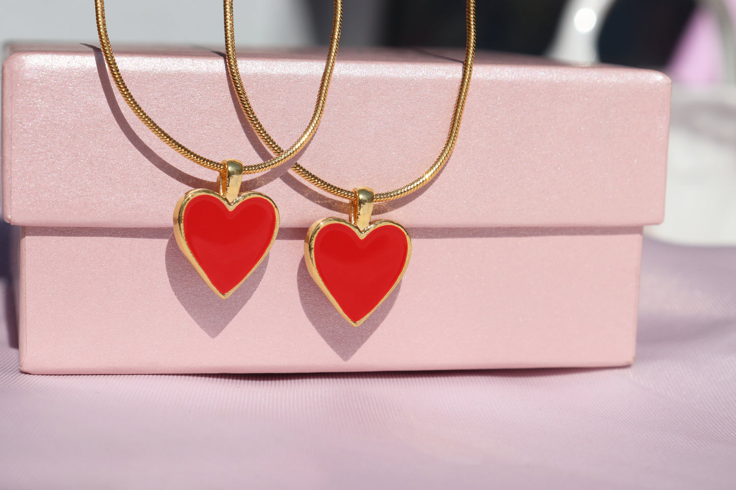 Red Heart Necklace