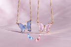 Princess and The Pauper Butterfly Necklace