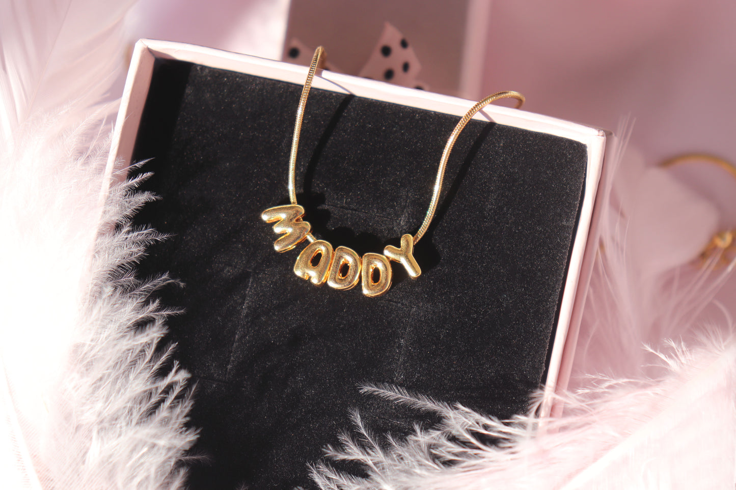 Bubble Letter Necklace