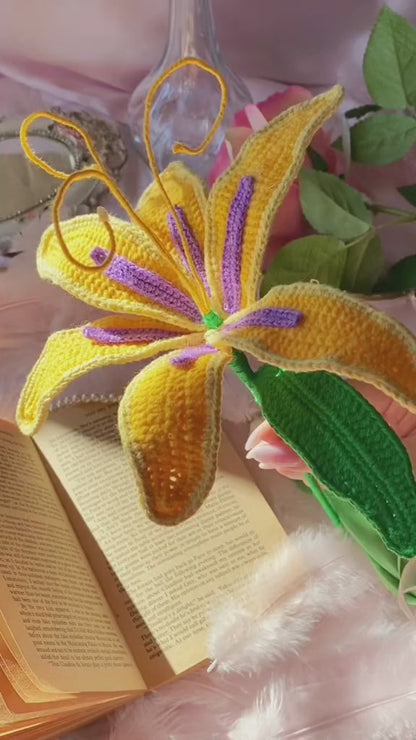 Rapunzel Sundrop Crochet Flower