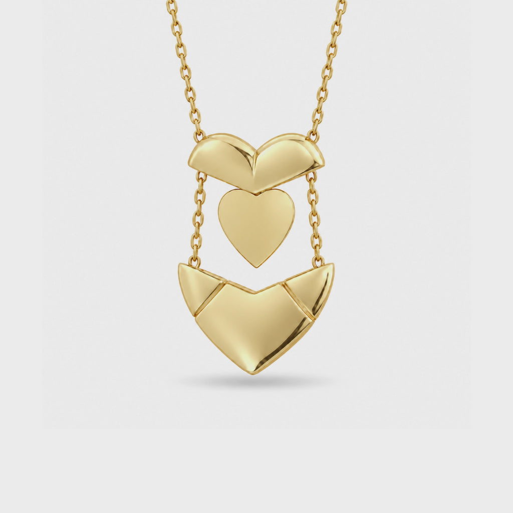 925 STERLING SILVER HEART LOCKET NECKLACE ENGRAVABLE JEWELRY CUTEGIFT