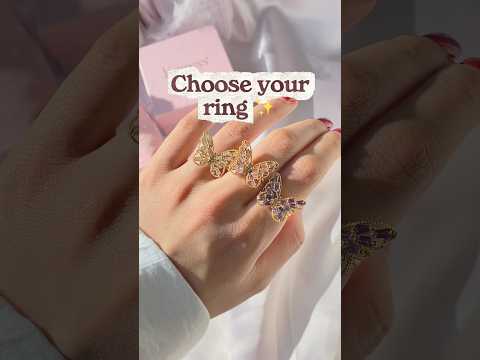 Mariposa Necklace and Ring Set