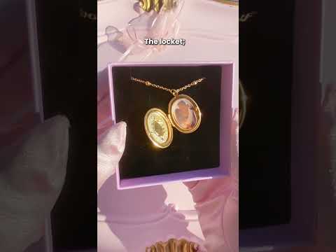 Oval Locket Necklace