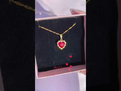 Red Heart Necklace