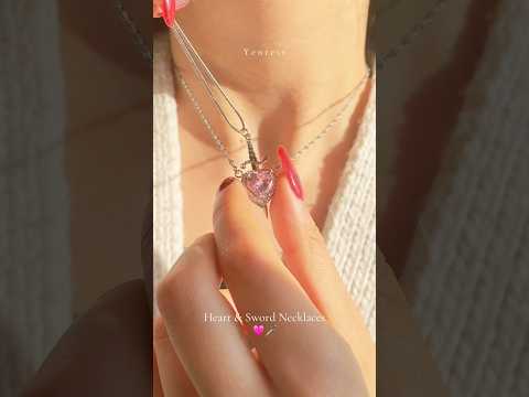 Heart & Sword Necklaces
