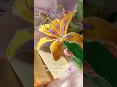 Rapunzel Sundrop Crochet Flower