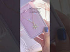 Snow Flake 925 Sterling Silver Necklace