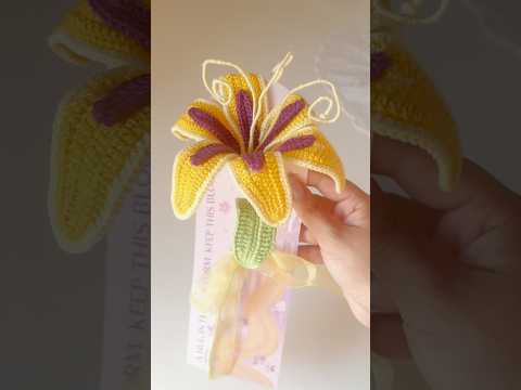 Rapunzel Sundrop Crochet Flower 2