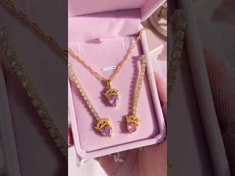 Princess Tennis Earrings