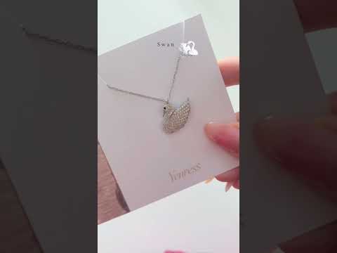Swan 925 Sterling Silver Necklace
