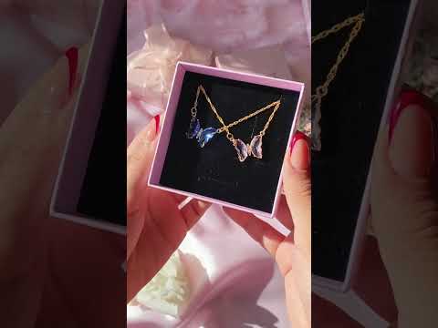 Princess and The Pauper Butterfly Necklace