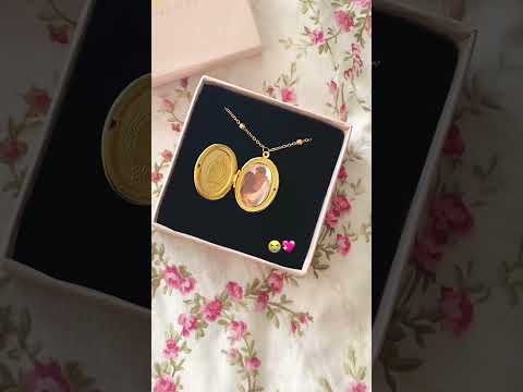 Oval Locket Necklace