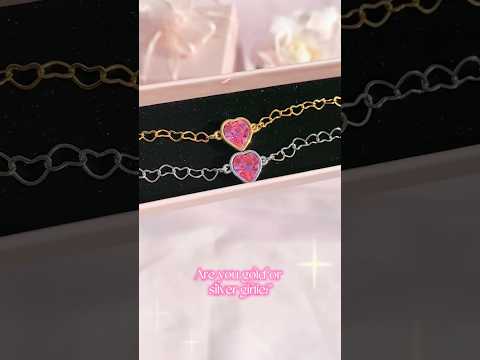 Pink Heart Bracelet