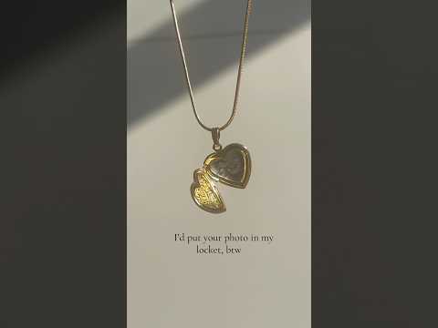 Rose Locket Necklace