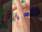 Sun & Moon Ring (2 pcs)