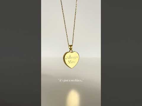 Always Love Heart Locket 925 Sterling Silver Necklace