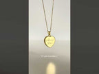 Always Love Heart Locket 925 Sterling Silver Necklace