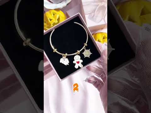 Halloween Charm Bracelet (Customizable)
