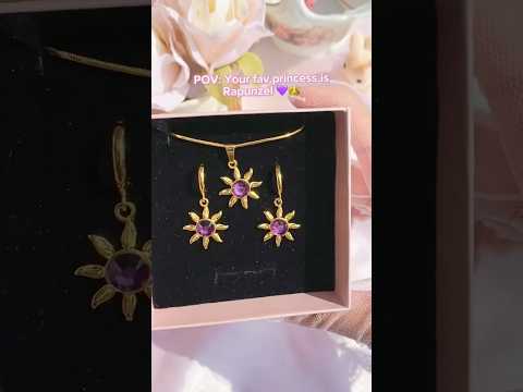 Rapunzel Sun Earrings