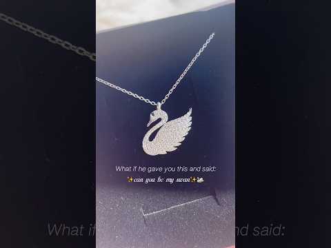 Swan 925 Sterling Silver Necklace