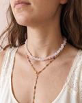 Rose Quartz Healing Necklace