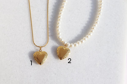 Heart Locket Necklace